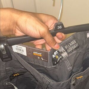 Ariat Men's Relaxed Straight Charcoal Jeans